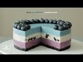 오레오 블루베리 치즈케이크 만들기 : No-Bake Oreo Blueberry Cheesecake Recipe | 4K | Cooking tree