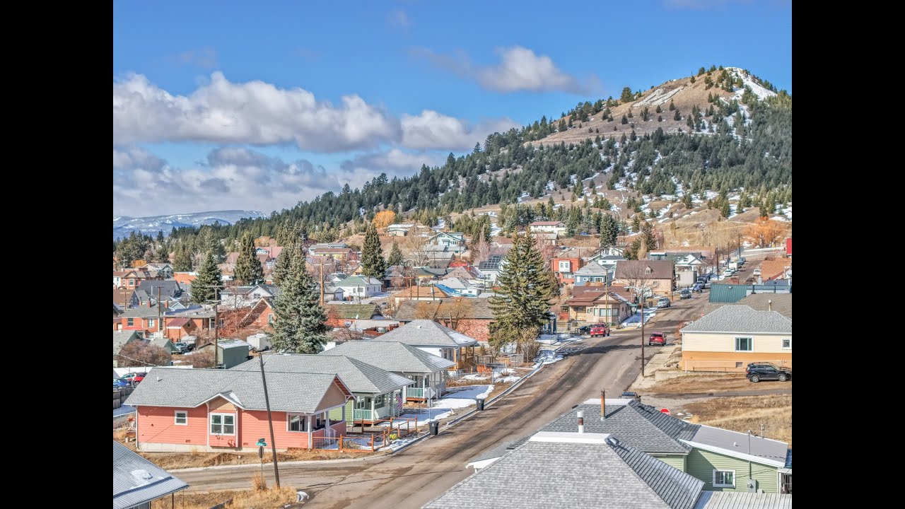 Aerial Real Estate Video for 806 Empire Street - Butte, Montana