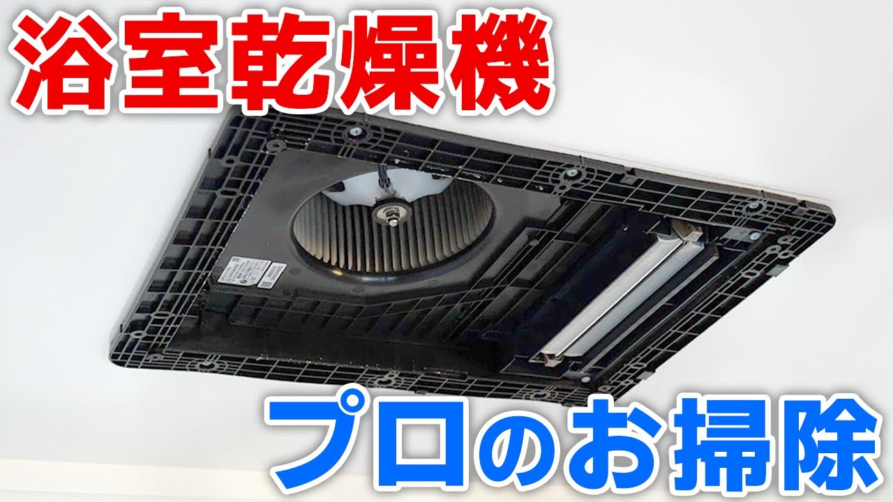 プロが解説 浴室乾燥機 換気扇 の分解掃除の全てを置いてきた動画 お風呂の黒いカスの正体 Youtube