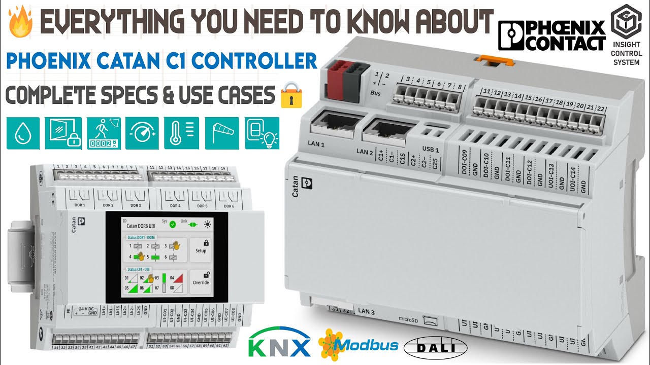 Catan Controller Layout Phoenix Contact CATAN C1 EN Controller 🔍 Full Overview + Technical ...