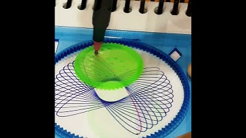 EASY SPIROGRAPH ART 😱 #shorts #trending #spirograph #viral #youtubeshorts #satisfying #art