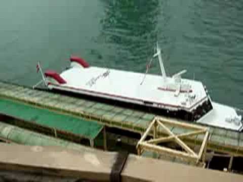 [噴射飛航 Turbojet] Boeing Jetfoil Gas Turbine engine startup, 噴射船啟動引擎 ...