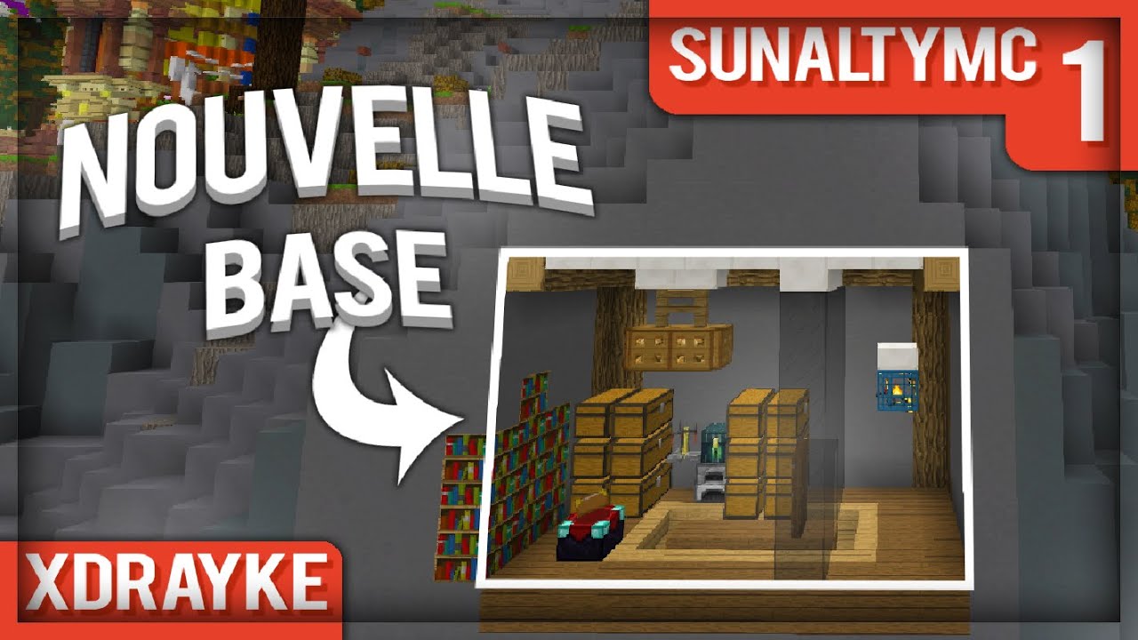 Premier spawner et nouvelle base ! | SunaltyMc #1
