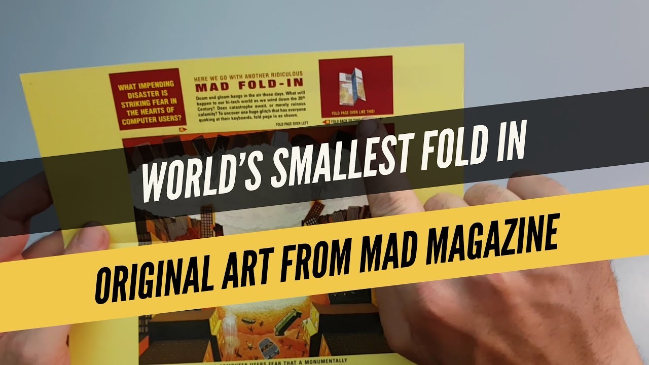 World's smallest | Mad Magazine fold-in