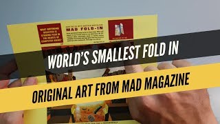 Worlds smallest | Mad Magazine fold-in