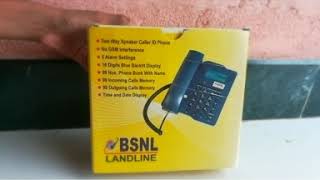 BSNL Landline unboxing and review
