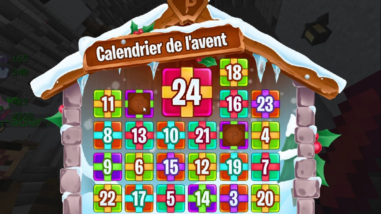 Paladium V7.5: Calendrier de Noël en bref 