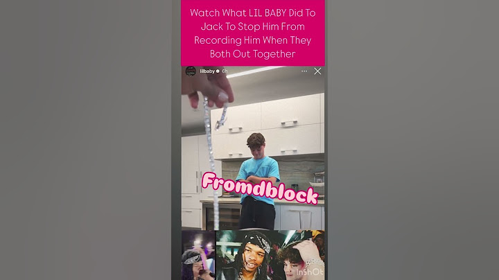 Watch What LIL BABY Did To Jack To Stop Him From Recording Him When They Both Out Together #kingvon