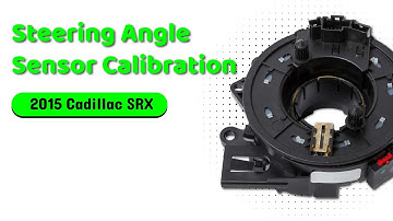 How to Use Steering Angle Sensor Calibration Function on SDS | 2015 Cadillac SRX