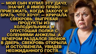 видео: Свекровь опустошала запасы, как вдруг в дверь позвонили — и ей стало не до солений картинка: Свекровь опустошала запасы, как вдруг в дверь позвонили — и ей стало не до солений