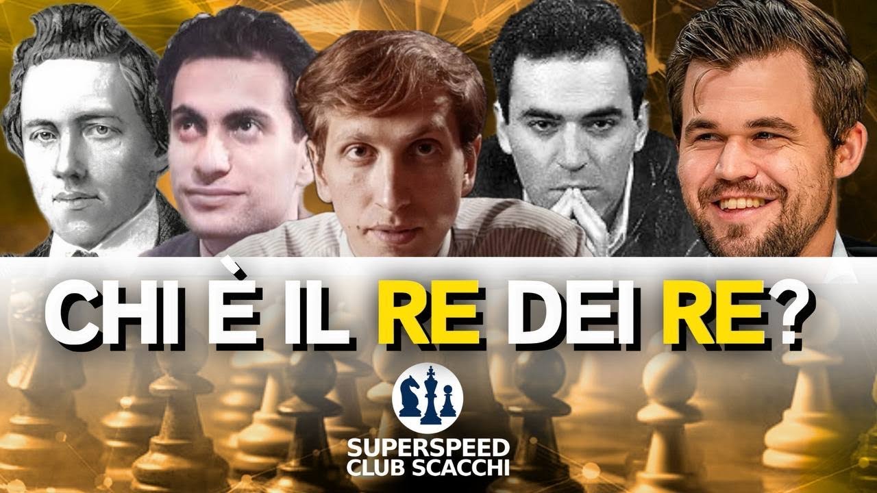 REACTION ALLA STORIA DEI MIGLIORI GIOCATORI DI SCACCHI NEL TEMPO
