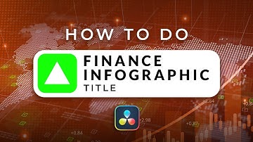 How to do a Finance Infographic Title in DaVinci Resolve?