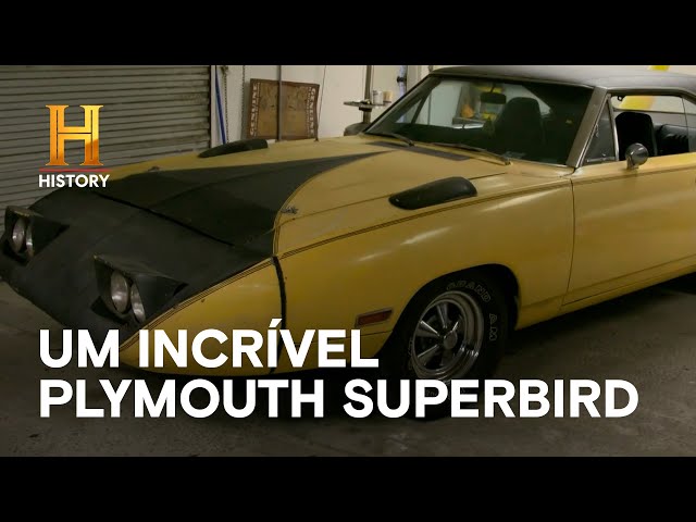 Um incrível Plymouth Superbird, mas sem os freios | CAÇADORES DE
