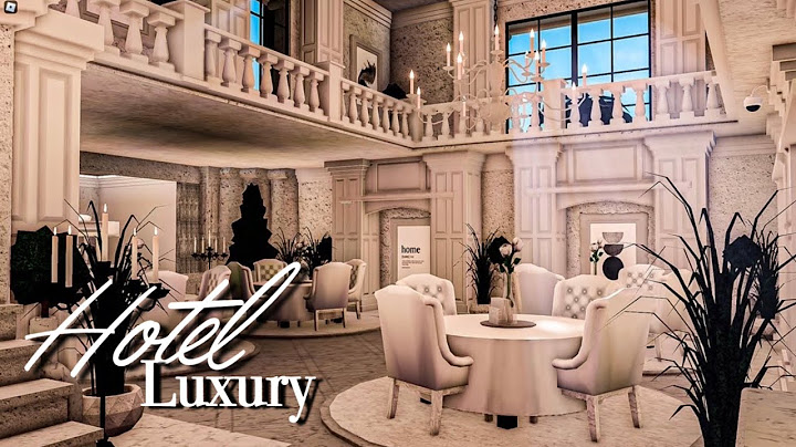 Bloxburg: Luxury Hotel [Part2/2] | Speedbuild | Roblox