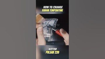 how to change sensor temperature motor #pulsar  220 #short