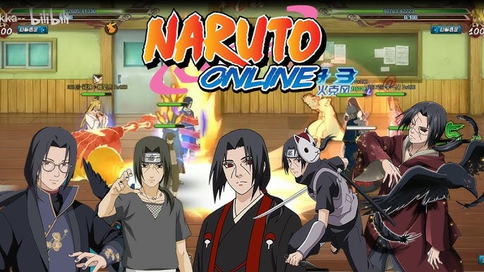 Naruto Online - Normalmente os membros da Akatsuki se