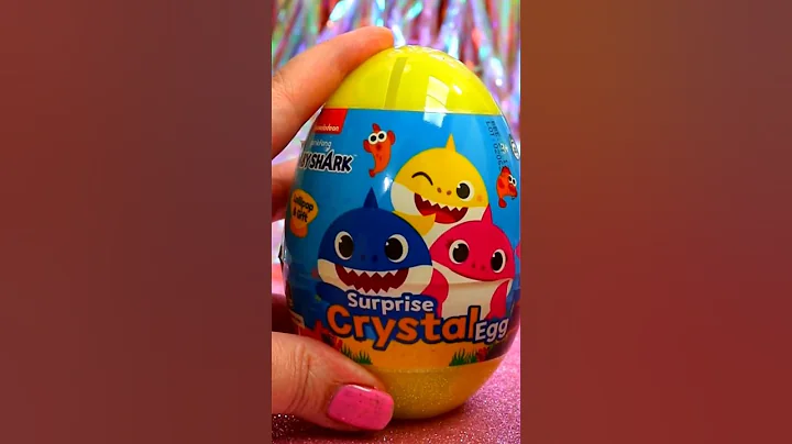 ASMR UNBOXING Mega Surprise EGG Review ❤️ #shorts #asmr #babyshark  #trending #youtubeshorts