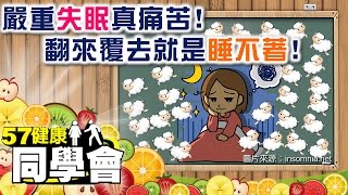 嚴重失眠真痛苦翻來覆去就是睡不著【57健康同學會】第044集2010年