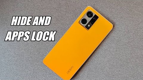 How To Hide Apps In Oppo F21 Pro | Step By Step | Hide & Apps lock |