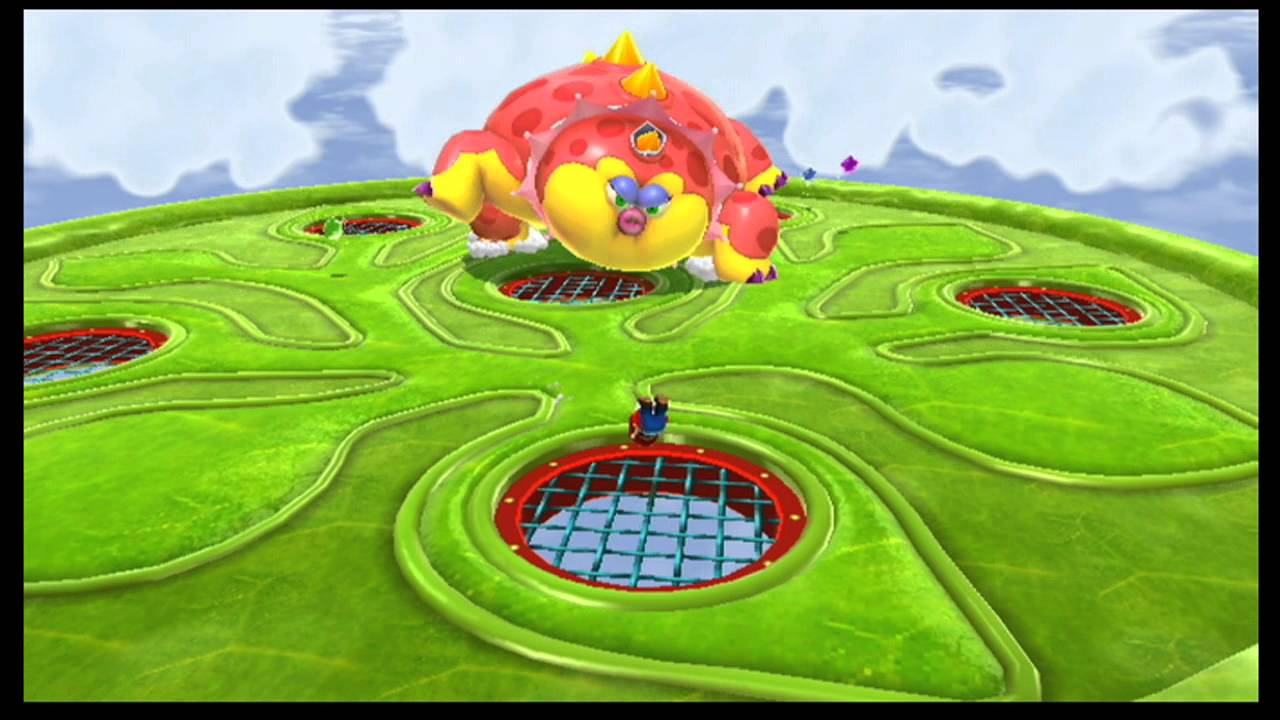 super mario galaxy 2 bosses