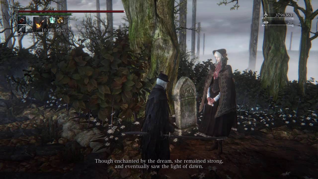 Bloodborne - Very Rare Doll Dialogue