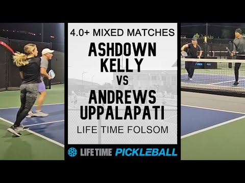 4.0+ Life Time Mixed Play - Ashdown/Kelly v Andrews/Uppalapati