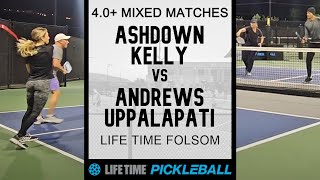 4.0+ Life Time Mixed Play - Ashdown/Kelly v Andrews/Uppalapati