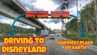 Driving Los Angeles 🇺🇸 Los Angeles International Airport *LAX* to Disneyland California USA