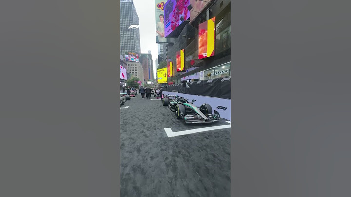 Bringing The F1 Grid To NYC 🤯