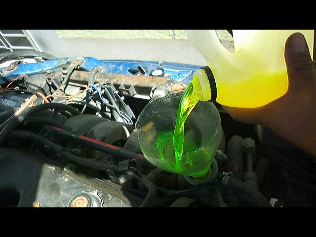 Exagerar Definir factible Como Cambiar el Anticongelante del auto, así se pone cuando le pones agua -  YouTube