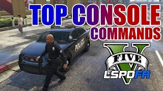 LSPDFR - GTA 5 - Top Console Commands!!