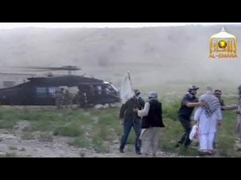 طالبان ویدئوی تحویل گروهبان اسیر به آمریکاییان را منتشر کرد