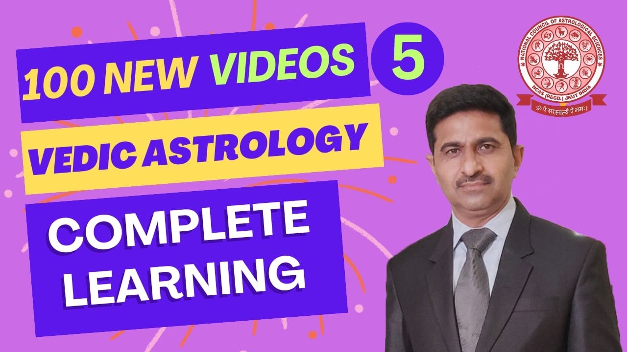 Vedic Astrology Full Course Class-5, Jyotish Shastra Learning - YouTube