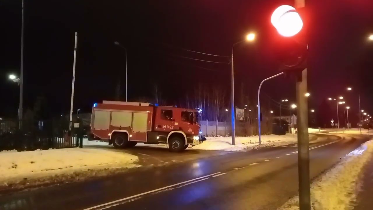Odwołany wyjazd alarmowy zastępu 331[S]22 - GBA Scania P360 - JRG-1 Bielsko-Biała.