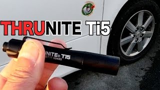 単4乾電池1本LEDフラッシュライト  ThruNite Ti5の紹介