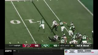 Perine gets the corner... New York Jets lead! La’Mical Perine