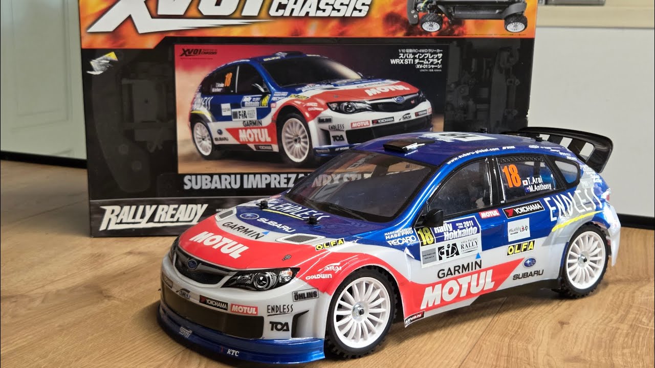 Tamiya xvo1 subaru impreza wrx sti reveiw - YouTube