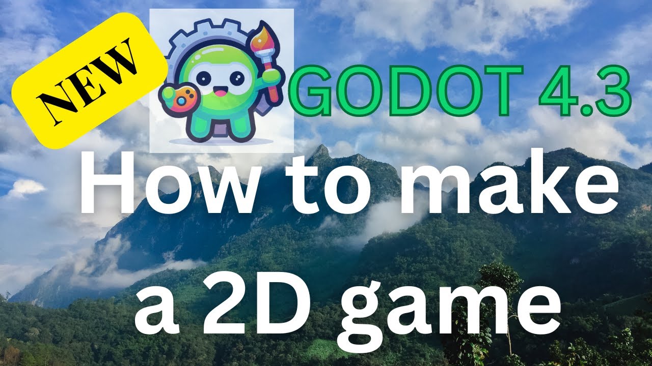 How to make a 2D game in Godot - YouTube