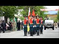 Военный парад, посвященный 77-ой годовщине Победы в ВОВ. РЮО, Цхинвал. 09.05.2022.