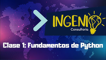 Clase 1: Python Aplicado al SIG