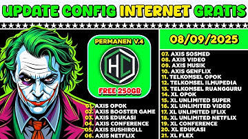 PERMANEN 🚀 UPDATE CONFIG HC | AXIS | XL | TELKOMSEL INDOSAT PREMIUM 08-09-2025