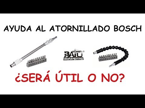 ✅✅✅ BOSCH NUEVOS ACCESORIOS para atornillar articulado y flexible, muy útil para bricolaje 2021 ✅✅✅