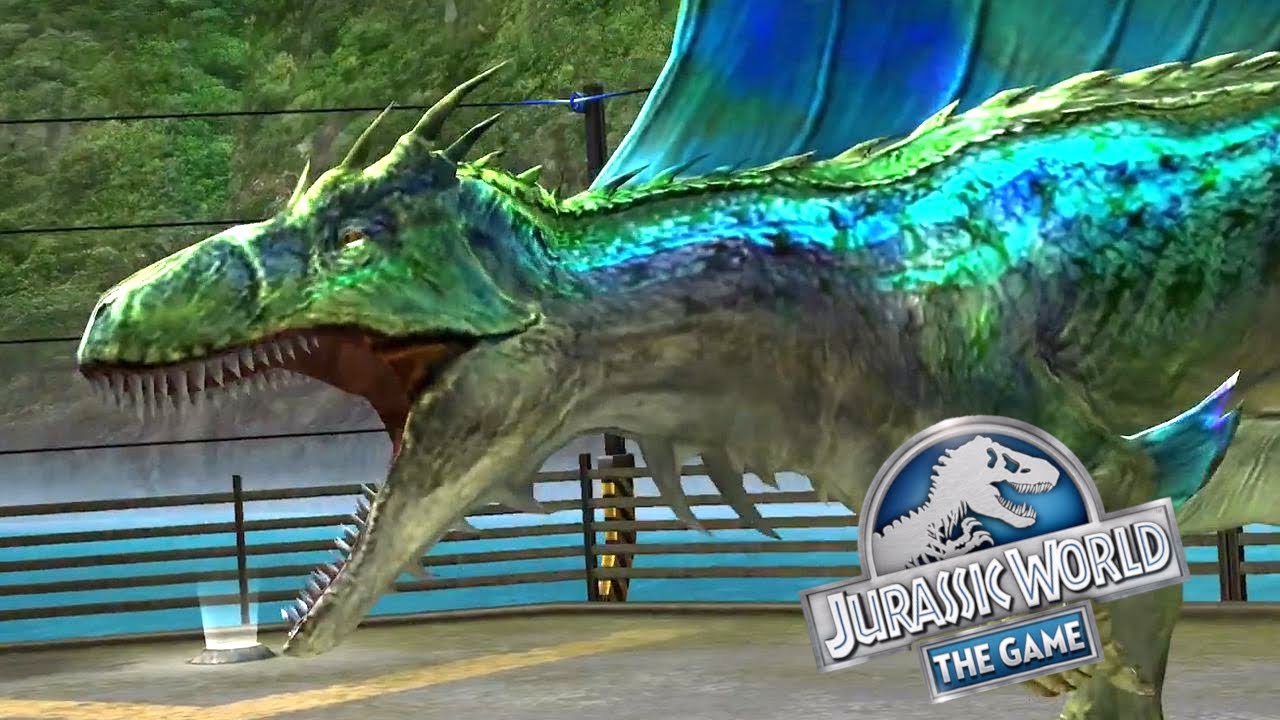 新ハイブリッド アロノギミウス艦隊 でバトルをする Jurassic World The Game Youtube