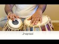 Jhaptaal lesson variation filler lagi rela tihaee learn tabla in hindi  english