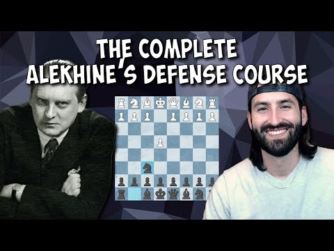 The Ultimate Beginners Alekhine's Defense Opening Course - YouTube