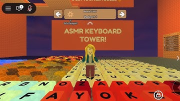 ROBLOX ASMR KEYBOARD #ASMR #sounds #roblox #asmrvideos #fyp 