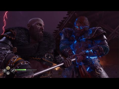 Kratos vs Thor and Odin Part 1 God of War Ragnarök (PS5)