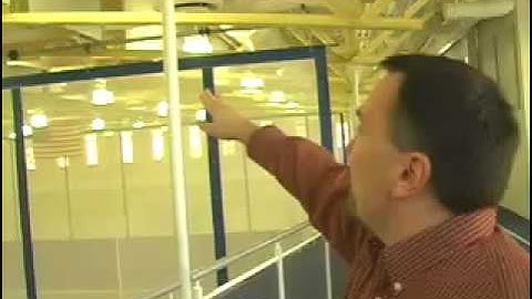 Before and After Acoustical Treatment in a School Gym