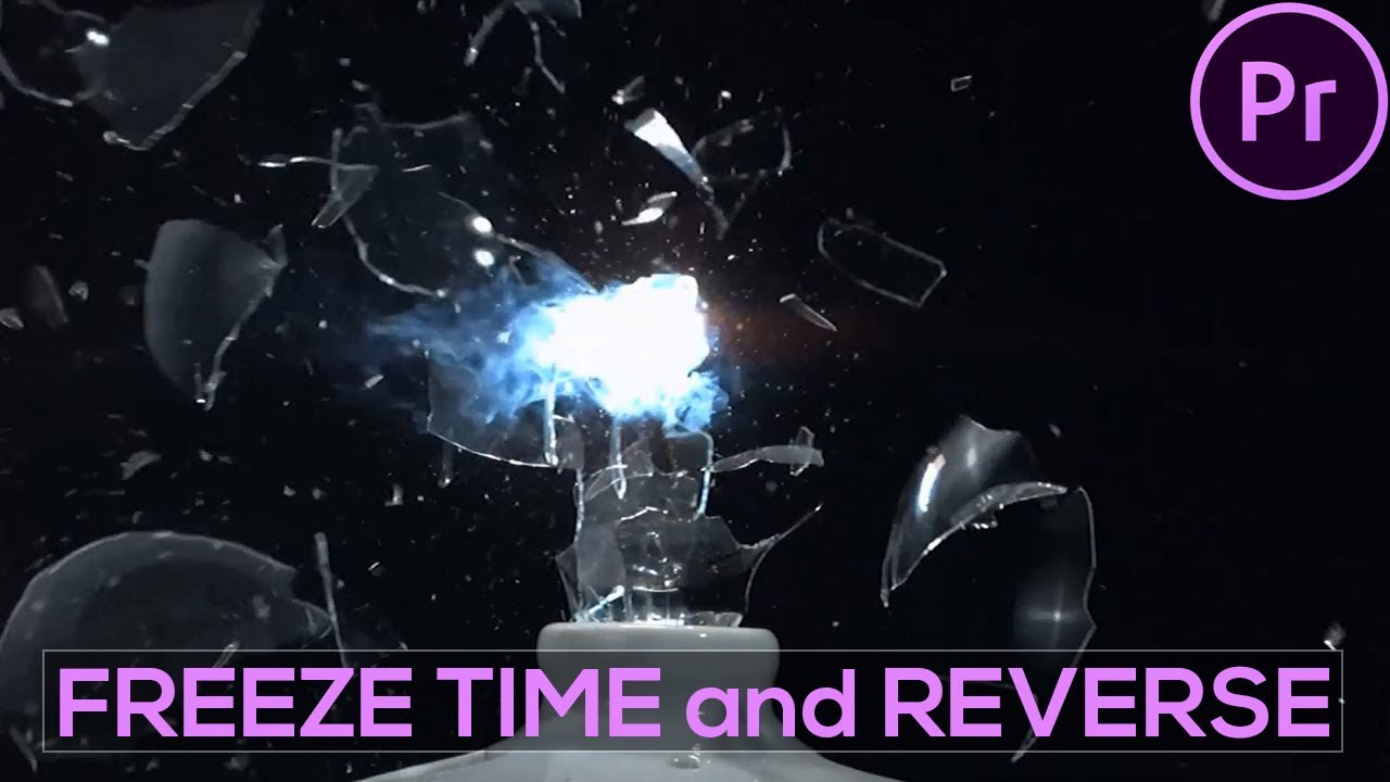 FREEZE TIME and REVERSE or REWIND In Adobe Premiere Pro