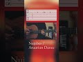 (Guitar tutorial with tab) Nujabes / Aruarian Dance (Anime “Samurai Champloo”) #shorts